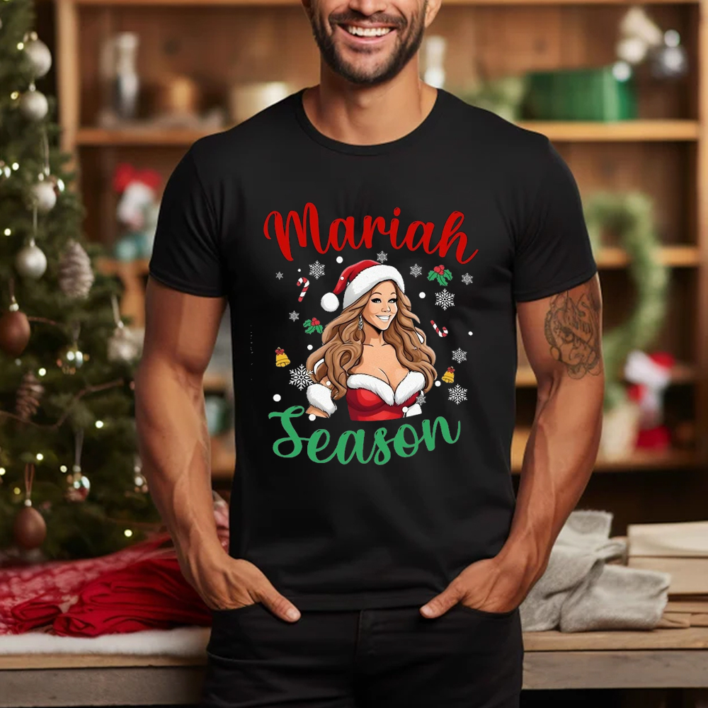 Mariah Carey, All I Want For Christmas, One And All Tour 2023 Shirt Gift For Fan